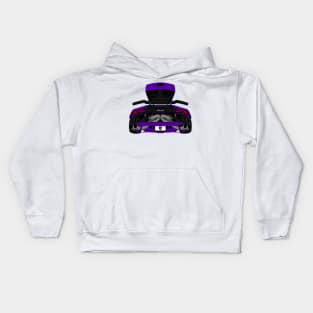 HURACAN PURPLE Kids Hoodie